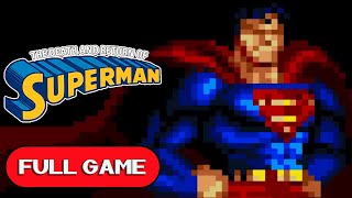 The Death and Return of Superman SNES FULL GAME Longplay Gameplay Walkthrough Playthrough VGL