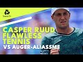 Casper Ruud Flawless Tennis vs Auger-Aliassime | Montreal 2022 Highlights