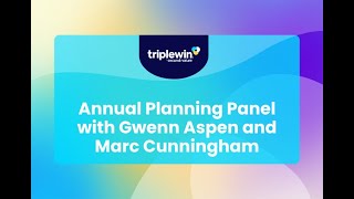 Annual Planning Panel with Gwenn Aspen and Marc Cunningham