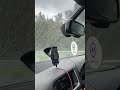 This is how the invisible wiper works when driving in the rain🤩👌
