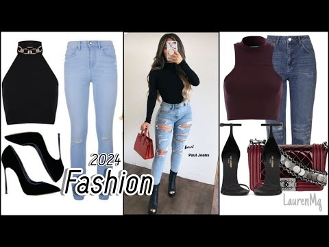 Moda LOOKS CASUALES Y ELEGANTES BONITOS! Trending 2024 No vistas Mal este 2024 outfits