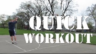 30 Minute Basketball Rain Workout