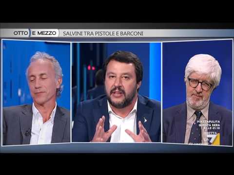 Salvini a Sevregnini: con il buio sparo e con la luce non sparo e nella penombra? Sparo a metà ...