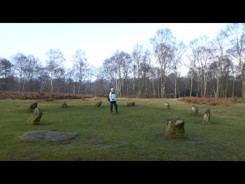 Birchover Stanton Moor, Nine Ladies Stone Circle Walk, Peak District Walks, Derbyshire Walks England