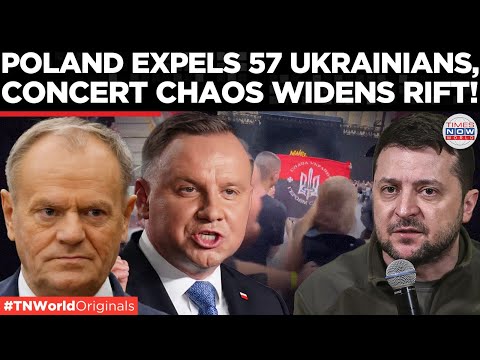 Concert Chaos in Warsaw; How a Flag Sparked a Polish–Ukrainian Firestorm | Times Now World