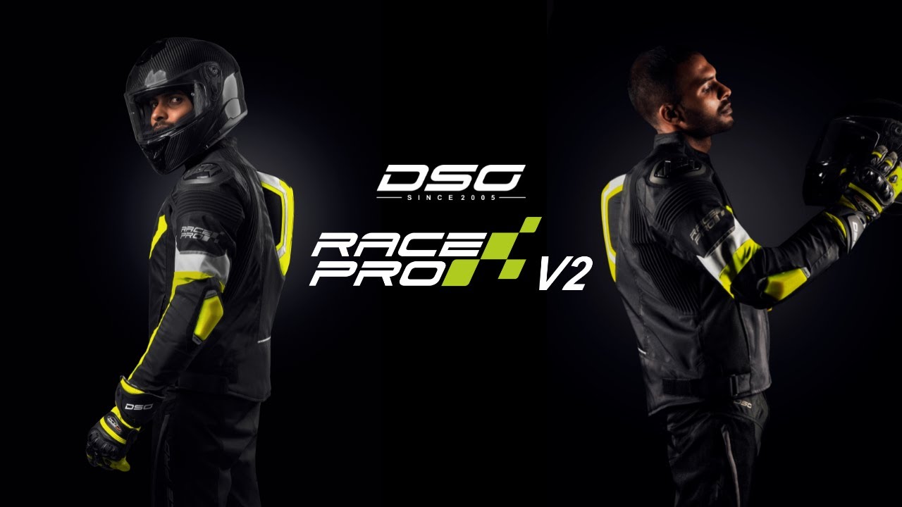 DSG Race Pro V2 RipStop  Riding Jacket video