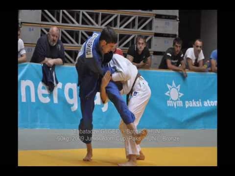Judo 2009 Paks -60kg Tabatadze G (GEO) - Batizi S (HUN) - Bronze Junior Atom Cup
