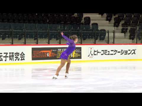 ISU 2014 Jr Grand Prix Tallinn Ladies Short Program Brita Paula PODER EST