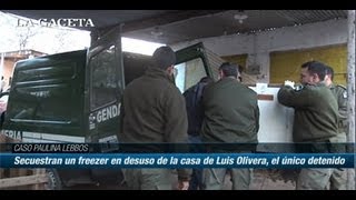 Caso Paulina Lebbos: el Fiscal López Ávila secuestró un freezer de la casa del único detenido
