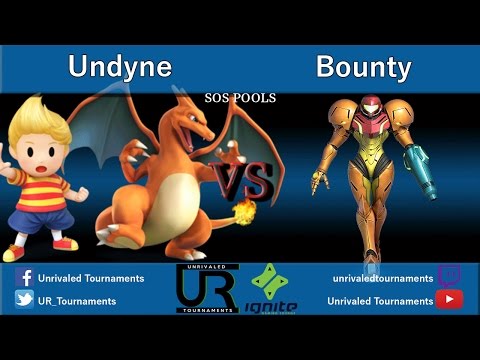 Southern Ohio Smash  SOS POOLS - Undyne (Lucas, Charizard) vs Bounty (Samus)