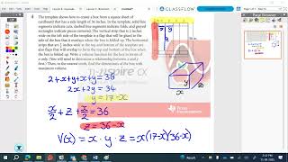 IM3 U1L6 - Graphing Polynomial Functions - Homework Q4