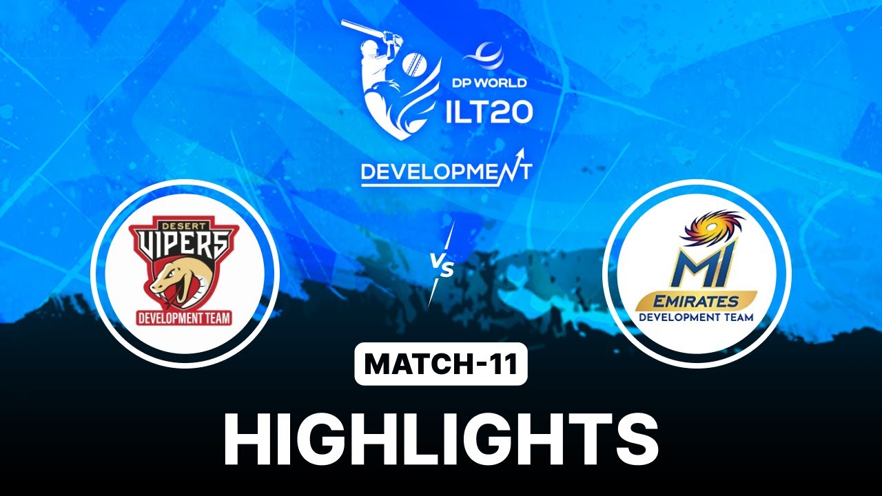 Desert Vipers Development VS MI Emirates Development