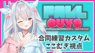 合同練習カスタム♡ここむぎ視点【#スケベVtuberによるGW大型フォールガイズコラボ】