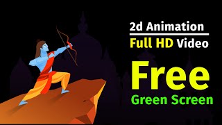 Shri Ram ji Animation Green Screen I Latest 2020 I