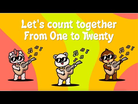 Number song 1-20 for children | Counting numbers | Nursery Rhymes and Kids Songs