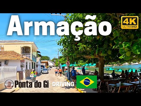 Un lugar con encanto pesquero y belleza natural ARMAÇÃO SANTA CATARINA [GOV. CELSO RAMOS] BRASIL 4K
