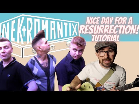 How to Play Nekromantix - Nice Day for a Resurrection - Guitar Tutorial Adrian Whyte Psychobilly