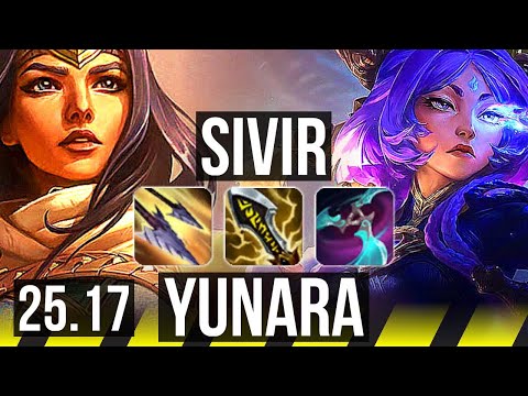 SIVIR & Senna vs YUNARA & Milio (ADC) | Quadra, 9/2/11 | NA Master | 25.17