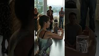 Clase de Tango (fragmento) Alejandra Mantiñan - Diferencia entre mover el brazo y el cuerpo