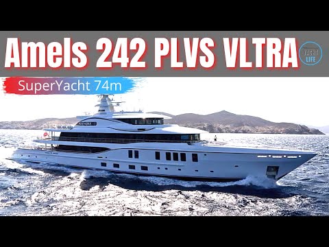Inside the €95 million 2016 Amels 242 Limited Edition PLVS VLTRA SuperYacht