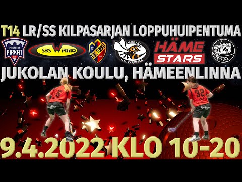 T14 LR/SS loppuhuipentuma, sijoitusottelut. Jukolan koulu, Hämeenlinna. 9.4.2022