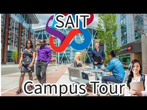 [4K] SAIT Campus Tour | Southern Alberta Institute of Technology | Calgary Alberta Canada #calgary