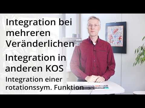 Integration bei mehreren Veränderlichen - Integration einer rotationssymmetrischen Funktion