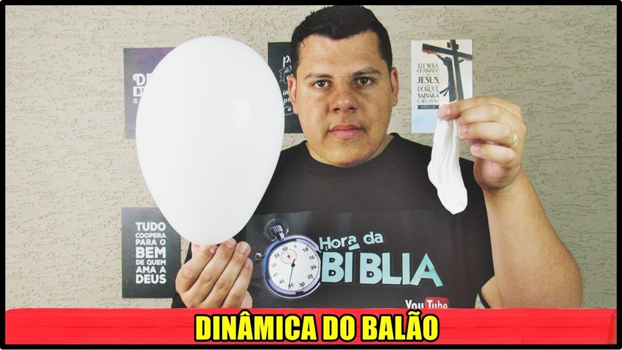 Dinâmicas Para Células - BALÃO / IMPORTÂNCIA DA ORAÇÃO! | Quebra GELO | Hora da Bíblia
