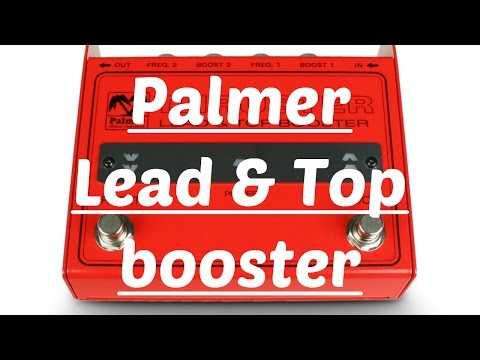 Palmer Thruster Lead and Top Booster Pedal image 4