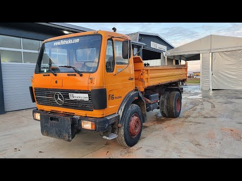MERCEDES BENZ 1619 AK 4X4 - FIŠ TRUCKS SLOVENIA