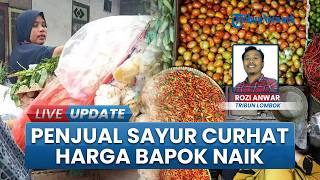Penjual Sayur Keliling di Lombok Timur Keluhkan Kenaikan Bahan Pokok
