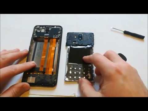 Digi K1 / Oukitel K6 battery removed