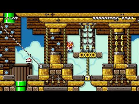 Crumbling Cathedral by RedForce - SUPER MARIO MAKER - NO COMMENTARY 1ax