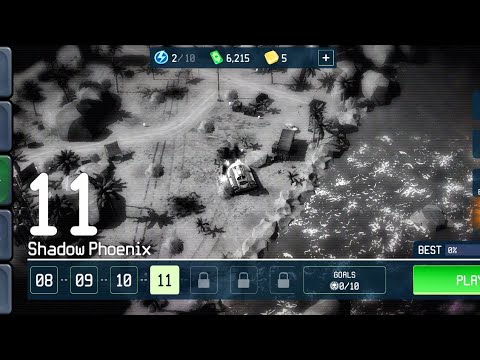 🌊 WAR DRONE: MILITARY BATTLE GAME LEVEL 11-Shadow Phoenix