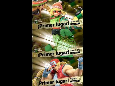gane los 3 primeros lugares con min min , little mac y terry en el torneo de aferrarse a la victoria