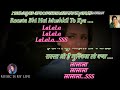 Zindagi Pyaar Ka Geet Hai 𝕃𝕒𝕥𝕒 𝕁𝕚 Karaoke With Scrolling Lyrics Eng हिंद�
