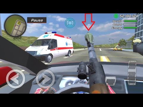 ## Super Crime Steel War Hero Iron Flying Mech Robot || rocket launcher inside Car || Amazing Gun