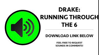 Drake   Running Through the Six With My Woes Sound Effect   YouTube