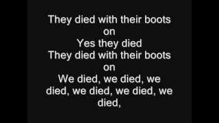 Iron Maiden - Die With Your Boots On Lyrics