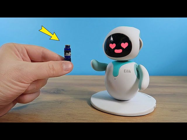 Vídeo relacionado con Eilik Rosa - Robot Mascota Juguete Inteligente Interactivo: Compañero para Casa y Trabajo, con Software de Última Generación - Juguete Sensorial y Robot Que Habla, Regalo para Niños y Adultos