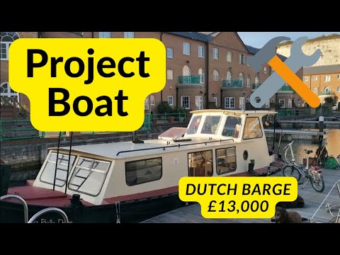 Project Boat For Sale 1920s Te Koop Dutch Barge £13,000