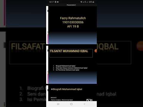 Filsafat Muhammad Iqbal, pemateri Fazry Rahmatulloh (190103030006)