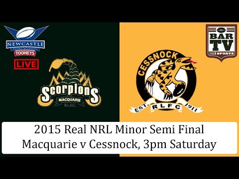 2015 Real NRL Minor Semi Final - Macquarie v Cessnock