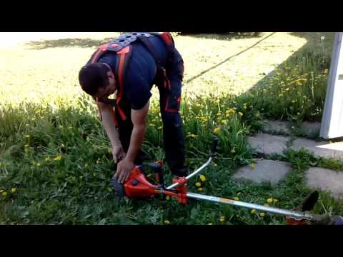 Видео Мотокоса HUSQVARNA 545FХ в работе