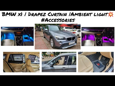 #bmw  x1 |  | Drapez curtain |ambient light💥 #accessories