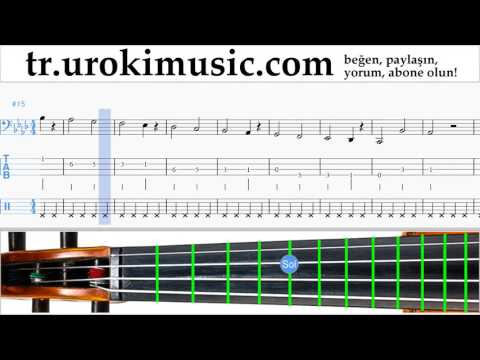 Viyolonsel dersleri Miley Cyrus - Malibu Notalar Eğitim Bölüm#1 um-i723