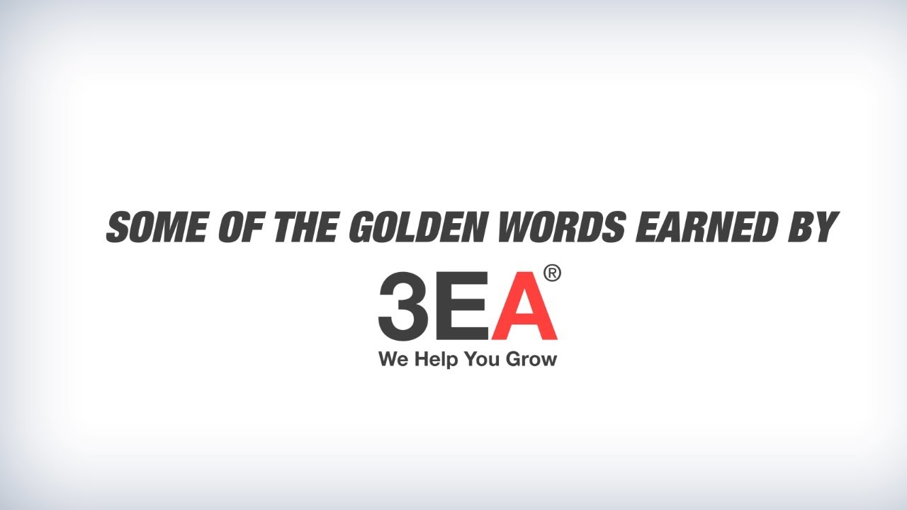 Golden words earned by 3EA