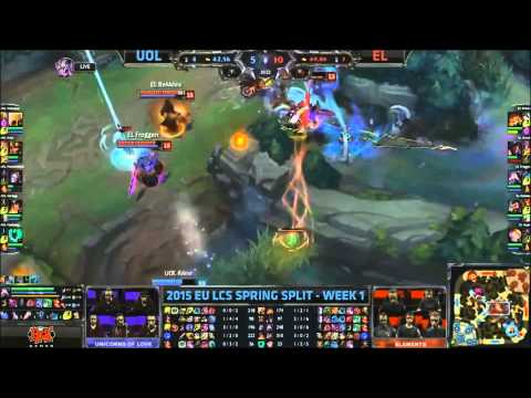 EL Froggen Epic Bait With Kassadin vs UOL 2015 LCS SPRING