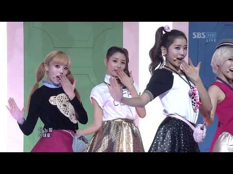 121216 인기가요 헬로비너스   오늘 뭐해 SBS Inkigayo