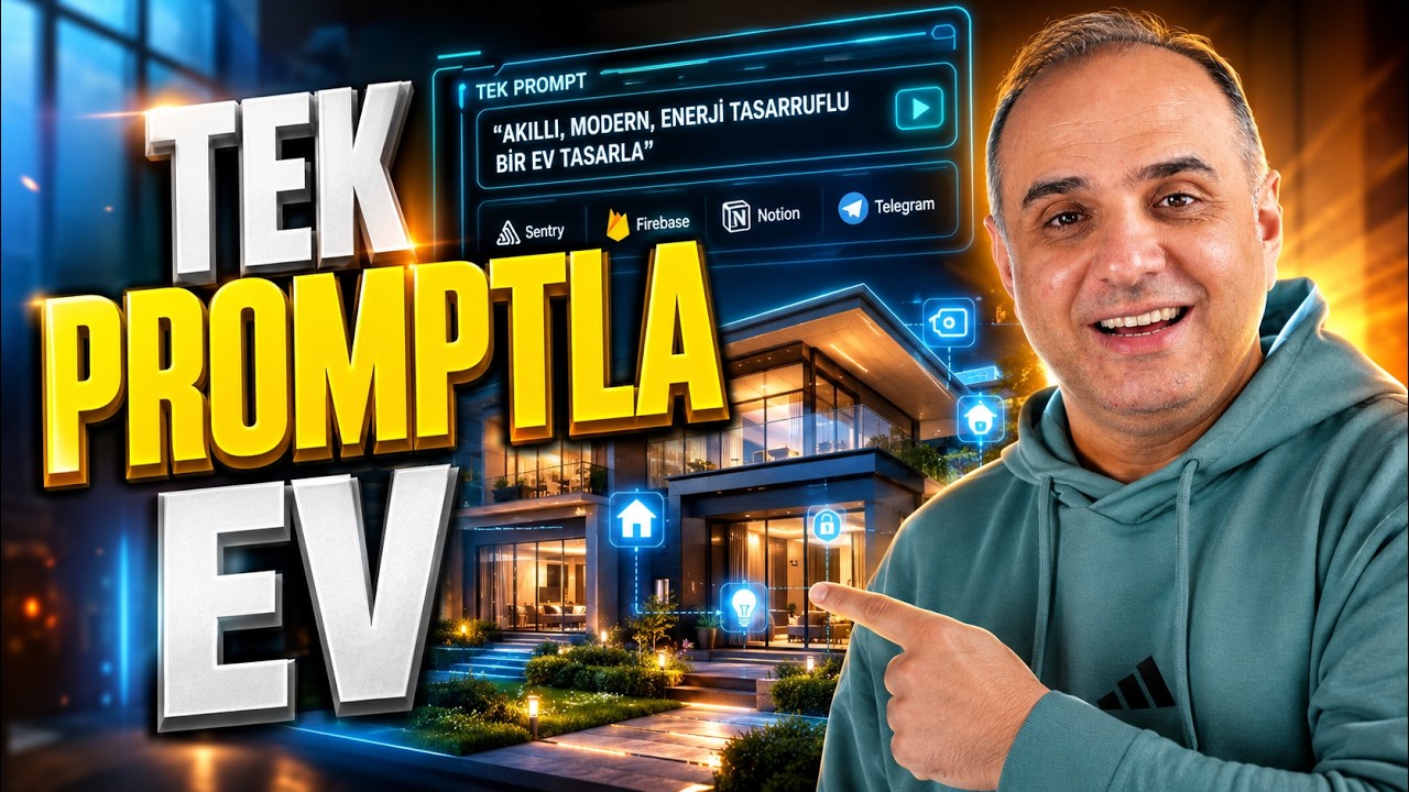 Claude'a SketchUp Bağladım, Tek Promptla 2 Katlı Ev Çizdi